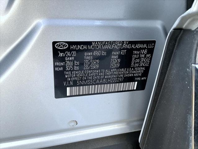 2020 Hyundai Santa Fe Limited 2.0T