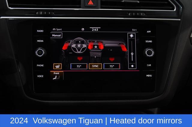 2024 Volkswagen Tiguan 2.0T SE R-Line Black
