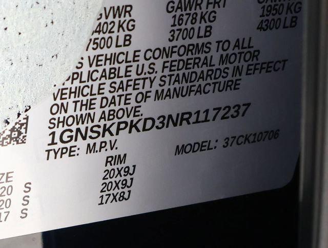 2022 Chevrolet Tahoe 4WD Z71