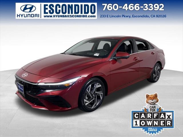 2024 Hyundai Elantra Limited for sale in ESCONDIDO, CA