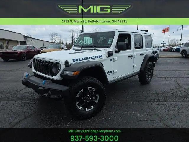 2025 Jeep Wrangler 4xe Rubicon 4xe for sale in Bellefontaine, OH