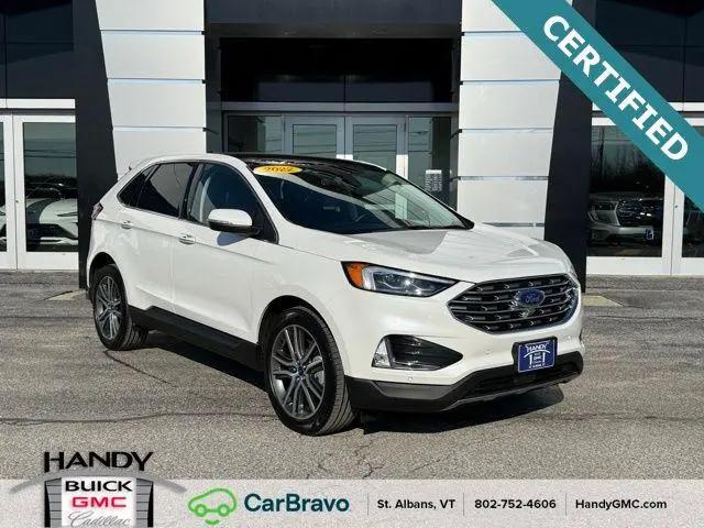 2022 Ford Edge Titanium for sale in Saint Albans, VT