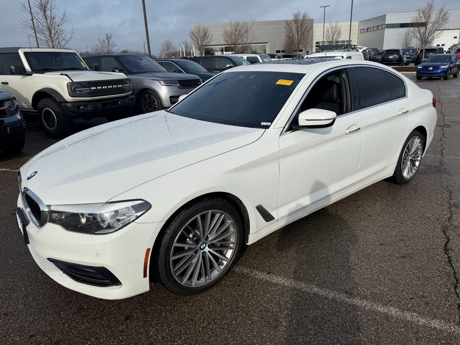 Alpine White 2018 BMW 5 Series 540i xDrive Sedan AWD Sedan All-Wheel Drive 8-Speed Automatic