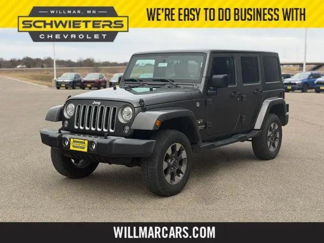2017 Jeep Wrangler Unlimited Sahara 4x4 for sale in Willmar, MN