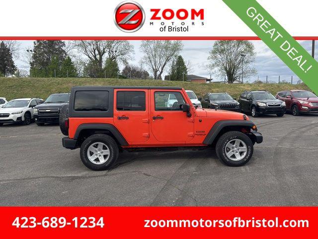 2015 Jeep Wrangler Unlimited Sport for sale in Bristol, TN