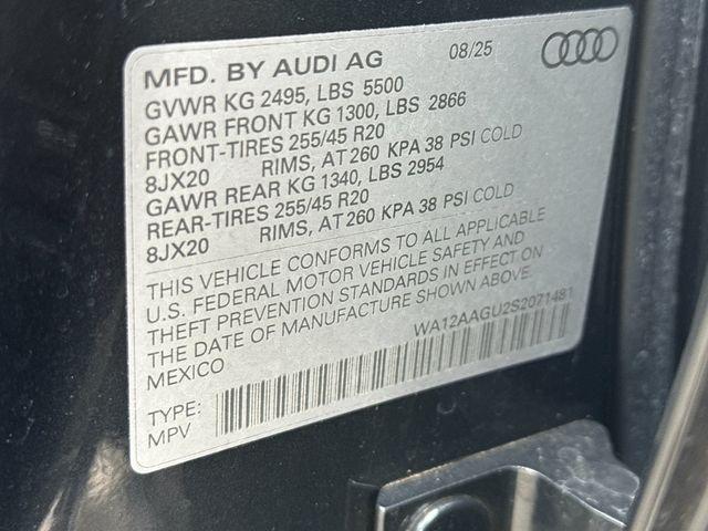 2025 Audi Q5 Premium Plus TFSI quattro S tronic