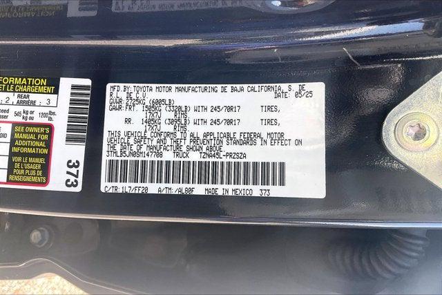 2025 Toyota Tacoma SR5