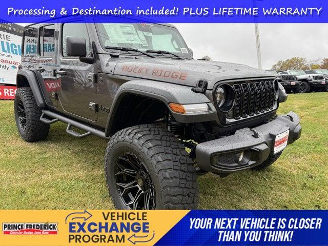 2025 Jeep Wrangler 4-Door Willys 4x4 for sale in Prince Frederick, MD