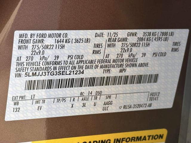 2025 Lincoln Navigator Black Label L