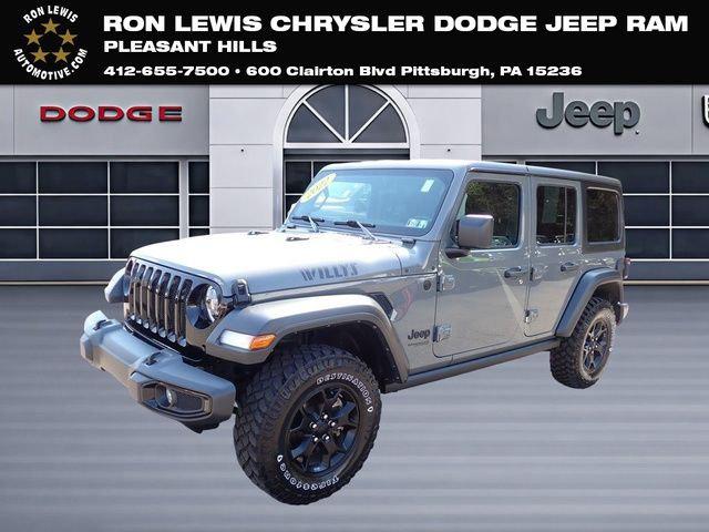2022 Jeep Wrangler Unlimited Willys 4x4 2022 Jeep Wrangler Unlimited Willys 4x4