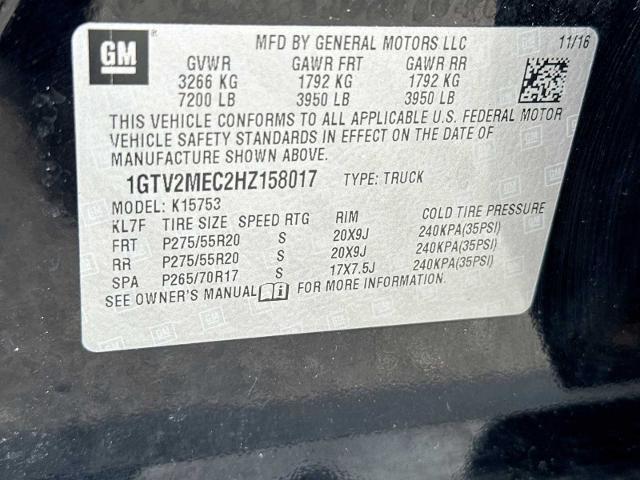 2017 GMC Sierra 1500 SLE