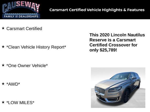 2020 Lincoln Nautilus Reserve
