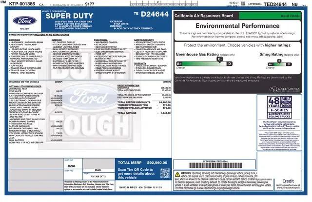2026 Ford F-250 LARIAT for sale in Reno, NV