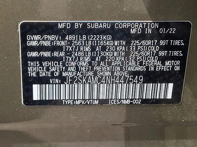 2022 Subaru Forester Wilderness