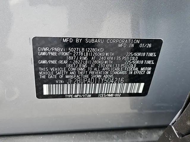 2026 Subaru Outback Premium