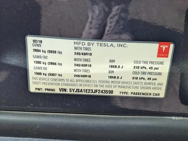 2018 Tesla Model S 75D