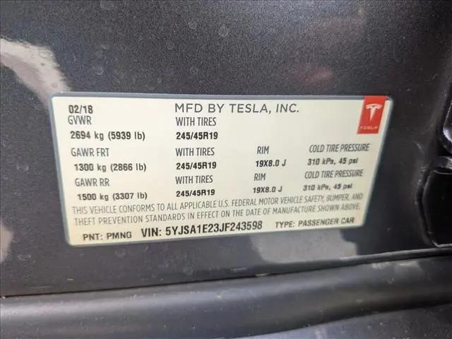2018 Tesla Model S 75D