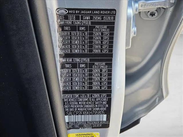 2019 Land Rover Discovery Sport SE
