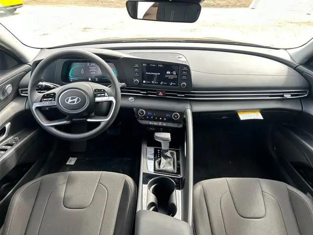 2026 Hyundai Elantra Hybrid Blue