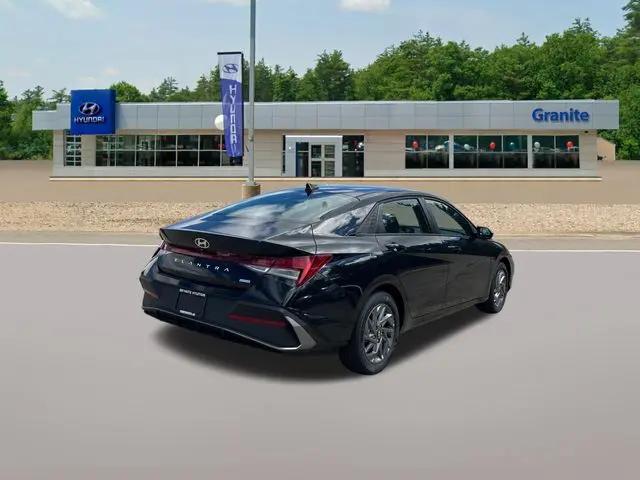 2026 Hyundai Elantra Hybrid Blue
