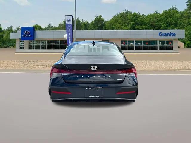 2026 Hyundai Elantra Hybrid Blue
