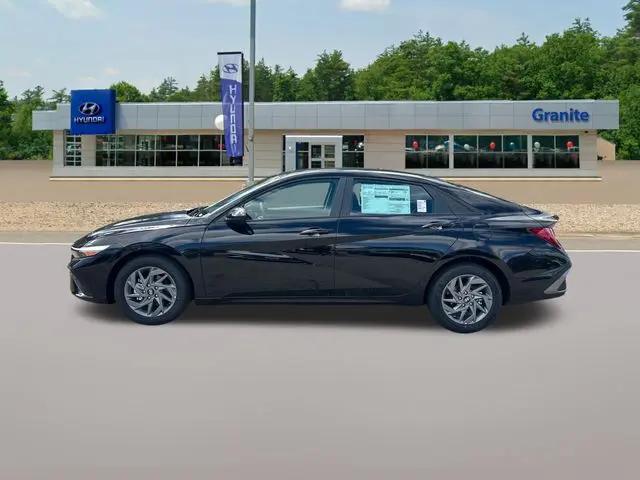 2026 Hyundai Elantra Hybrid Blue