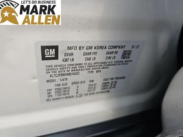 2022 Chevrolet Trax AWD LT