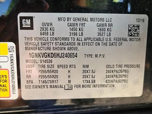 2017 Chevrolet Traverse 1LT