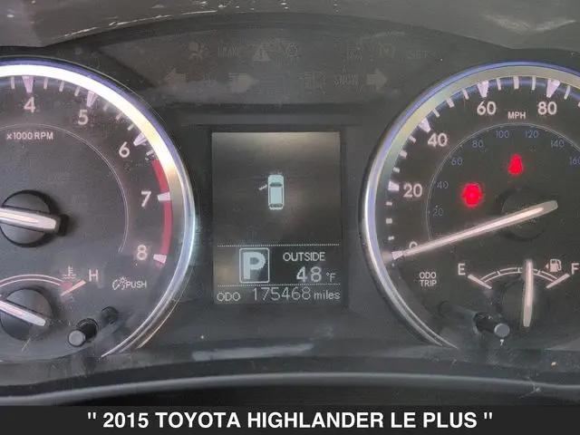 2015 Toyota Highlander LE Plus V6