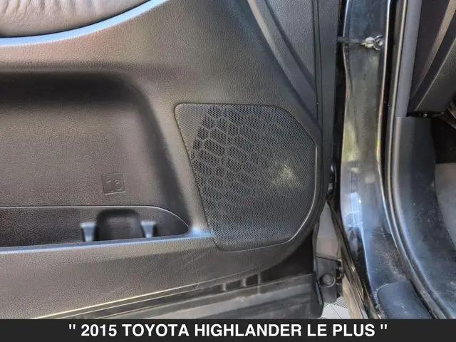 2015 Toyota Highlander LE Plus V6
