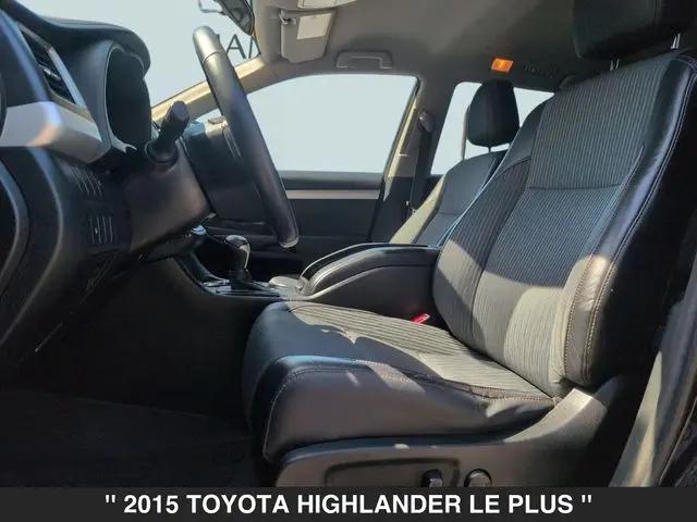 2015 Toyota Highlander LE Plus V6
