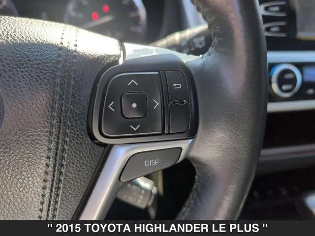 2015 Toyota Highlander LE Plus V6