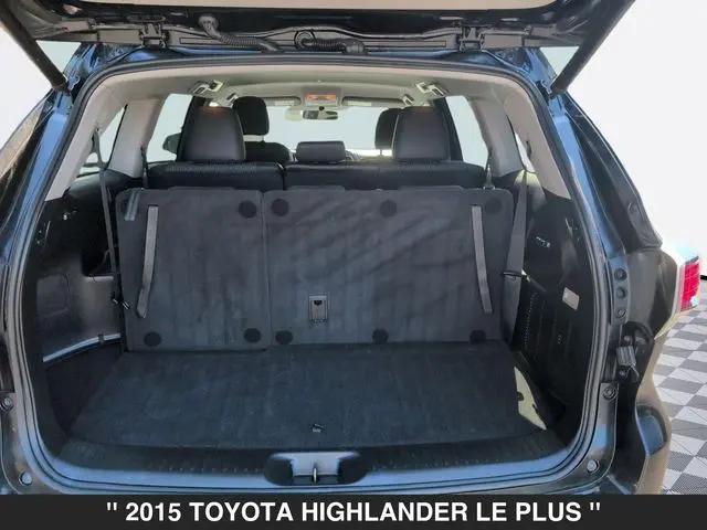2015 Toyota Highlander LE Plus V6
