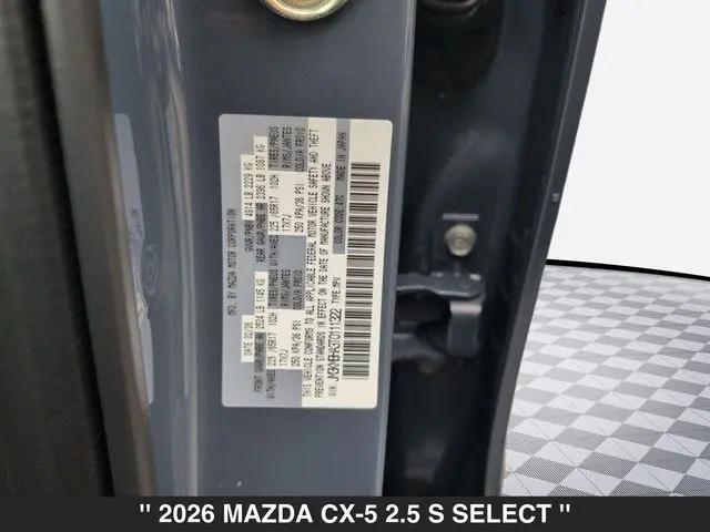 2026 Mazda CX-5 2.5 S Select