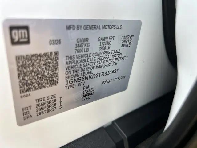 2026 Chevrolet Tahoe 4WD LT