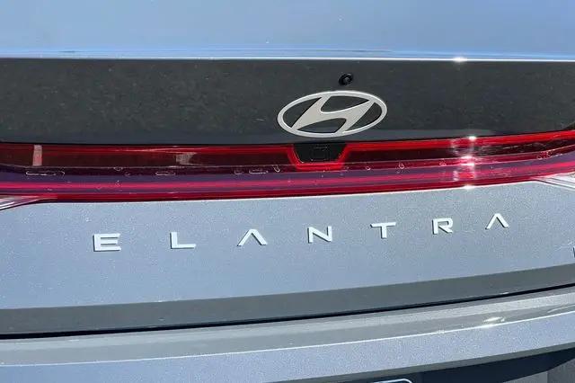 2026 Hyundai Elantra Hybrid Blue
