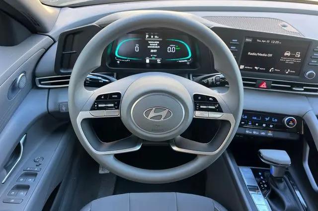 2026 Hyundai Elantra Hybrid Blue