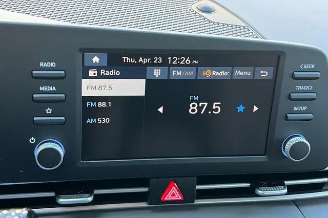 2026 Hyundai Elantra Hybrid Blue