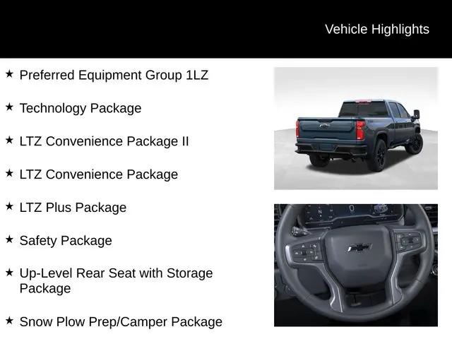 2026 Chevrolet Silverado 2500HD Crew Cab, Standard Bed, LTZ, 4WD