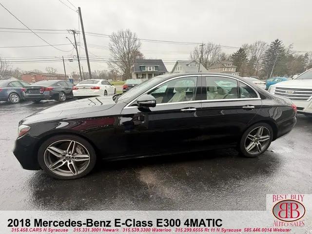2018 Mercedes-Benz E-CLASS E 300 4MATIC