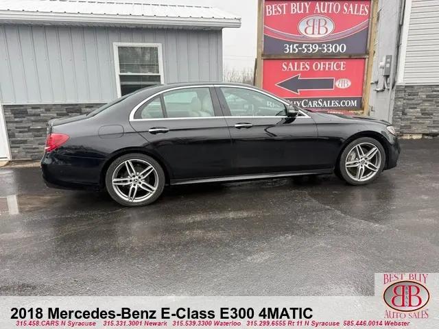 2018 Mercedes-Benz E-CLASS E 300 4MATIC