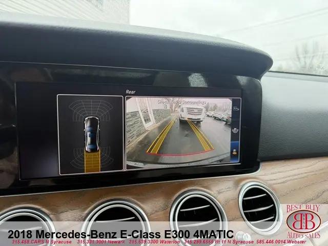 2018 Mercedes-Benz E-CLASS E 300 4MATIC