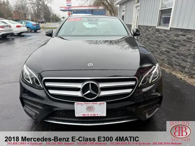 2018 Mercedes-Benz E-CLASS E 300 4MATIC