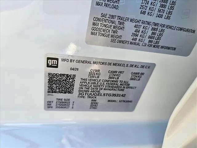 2026 GMC Sierra 1500 Crew Cab, Short Bed, Denali, 4WD