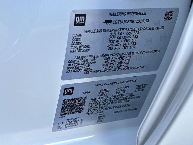 2026 GMC Sierra 1500 Crew Cab, Short Bed, Elevation, 4WD
