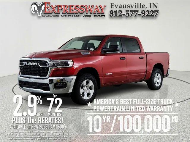 2026 Ram 1500 Big Horn Crew Cab 4x4 5'7" Box for sale in Evansville, IN
