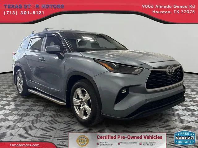 2023 Toyota Highlander LE for sale in Houston, TX