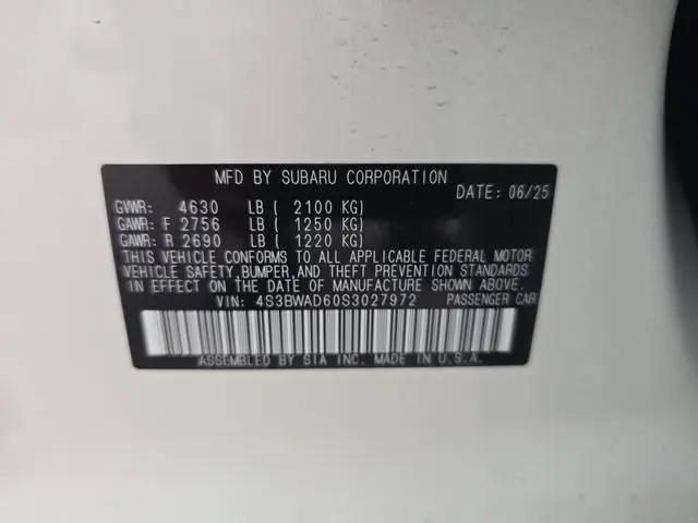 2025 Subaru Legacy Premium