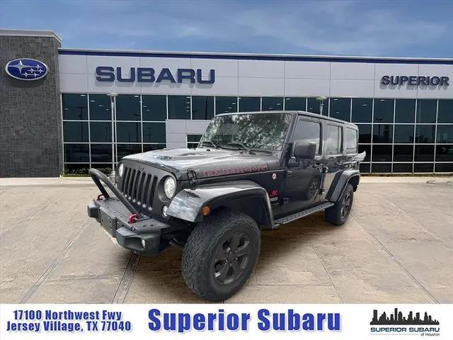 2018 Jeep Wrangler JK Unlimited Rubicon Recon 4x4 for sale in Jersey Village, TX