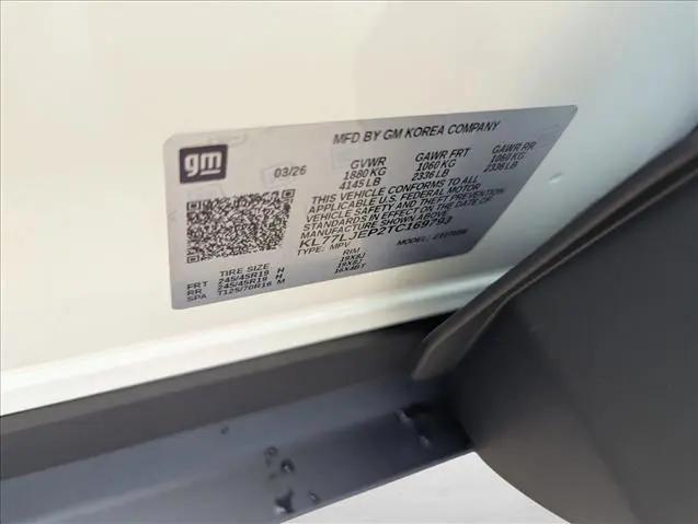 2026 Chevrolet Trax FWD 2RS